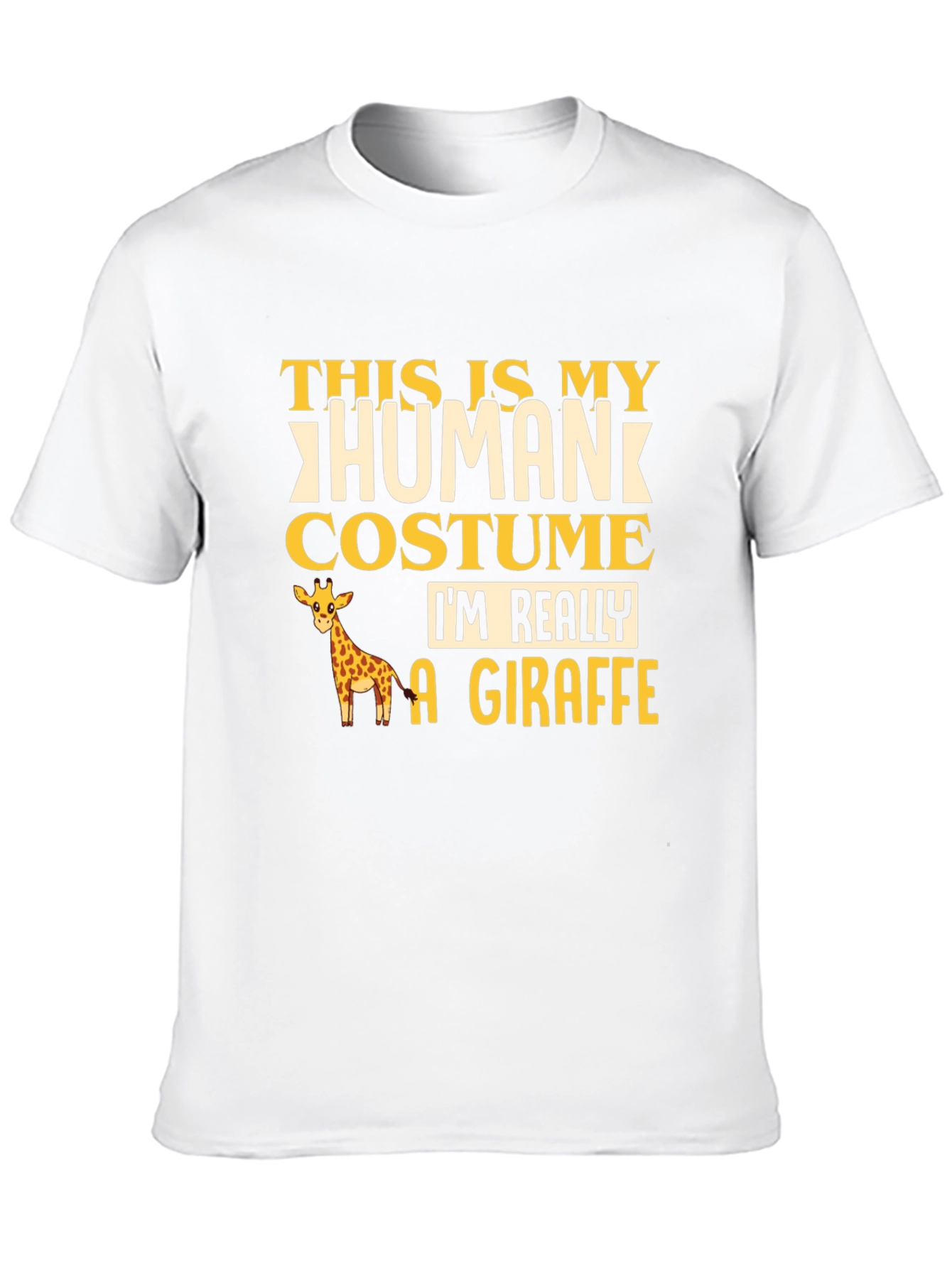 Human Costume Giraffe T-Shirt