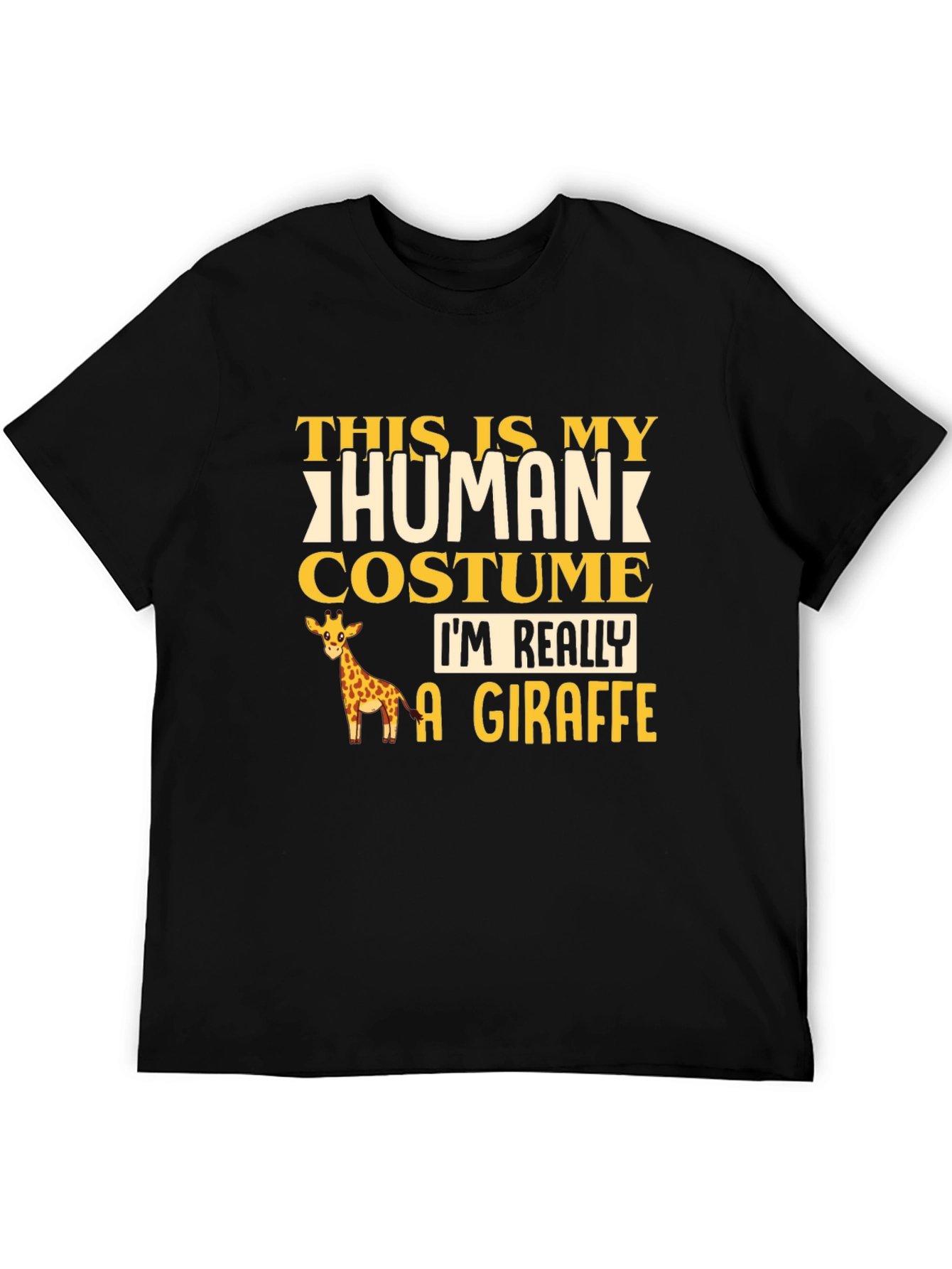 Human Costume Giraffe T-Shirt