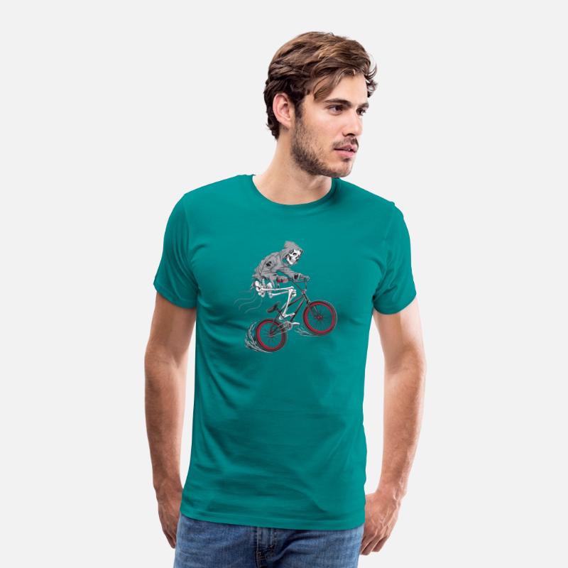 BMX Skeleton Cool Trend T-shirt