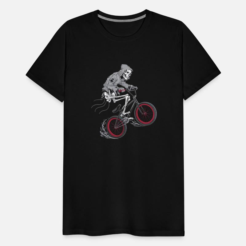 BMX Skeleton Cool Trend T-shirt