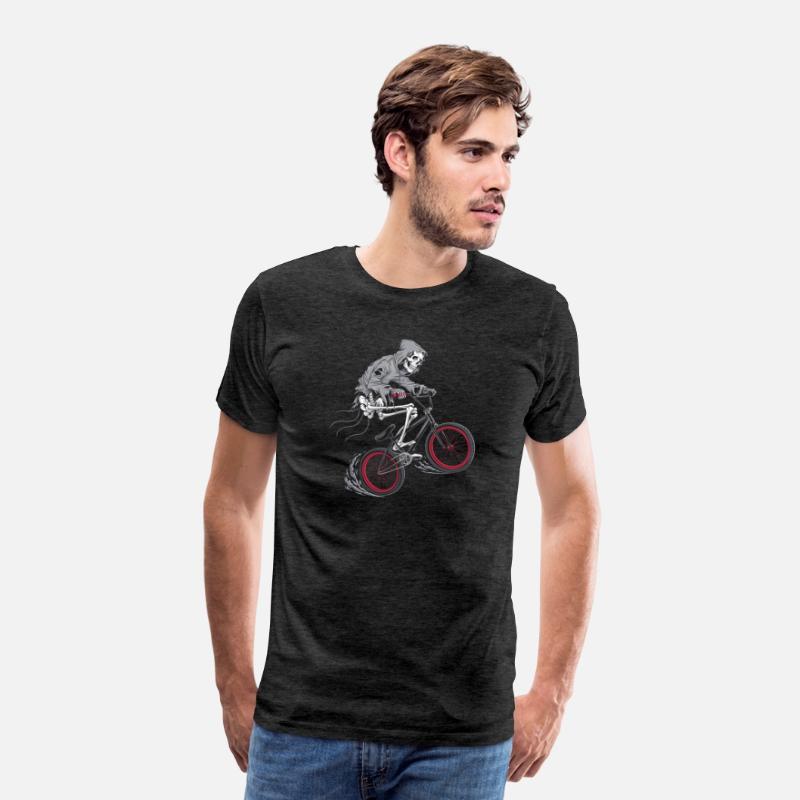 BMX Skeleton Cool Trend T-shirt