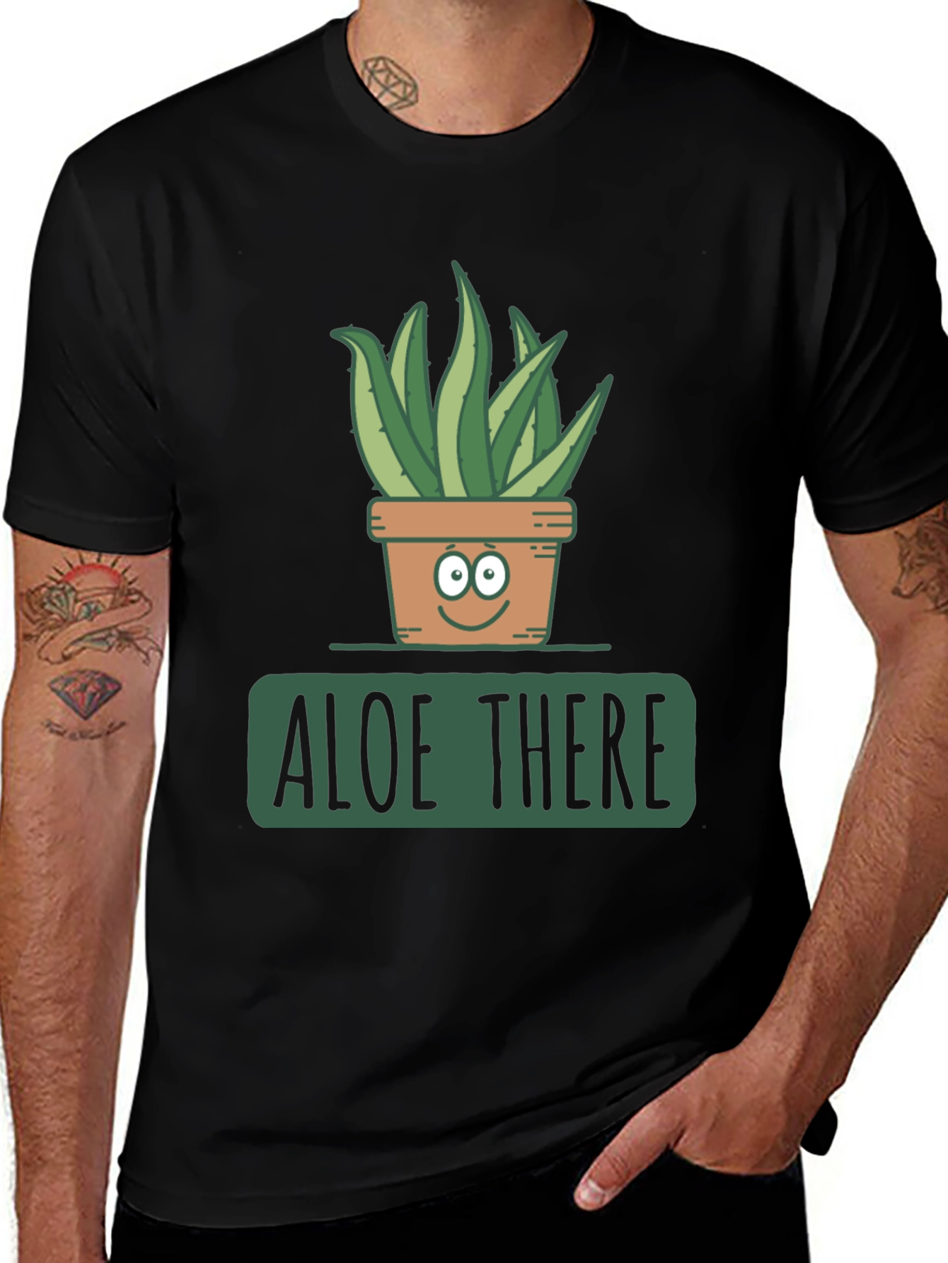 Aloe There T-Shirt: Funny Plant Lover Tee