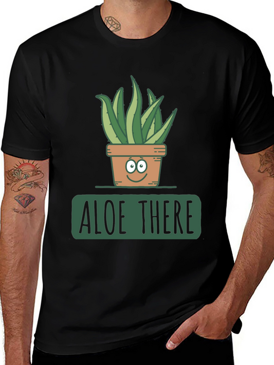 Aloe There T-Shirt: Funny Plant Lover Tee