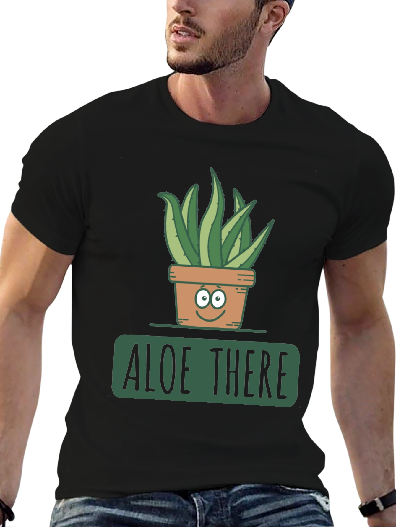 Aloe There T-Shirt: Funny Plant Lover Tee