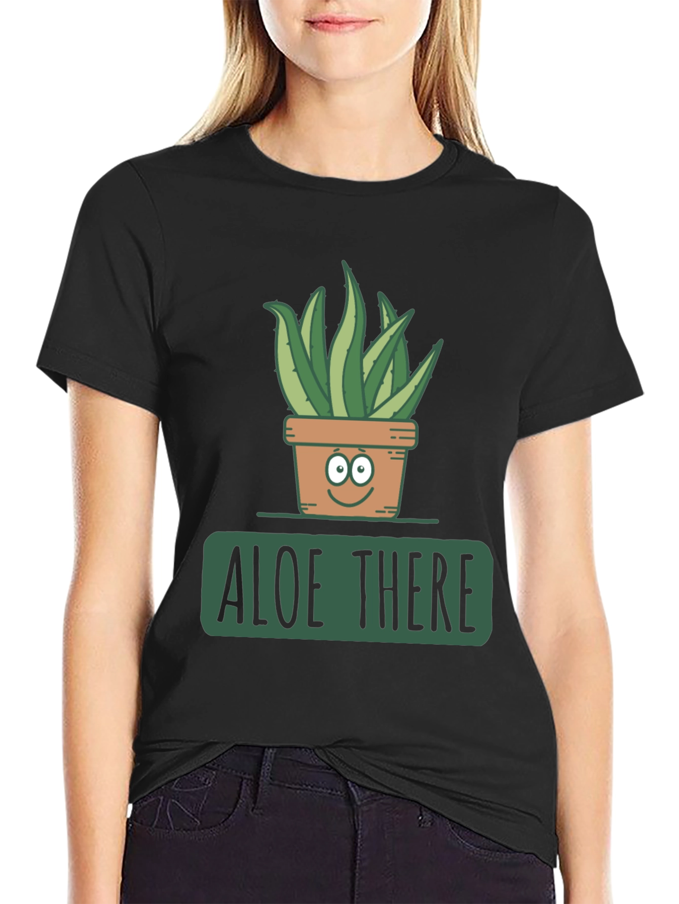 Aloe There T-Shirt: Funny Plant Lover Tee