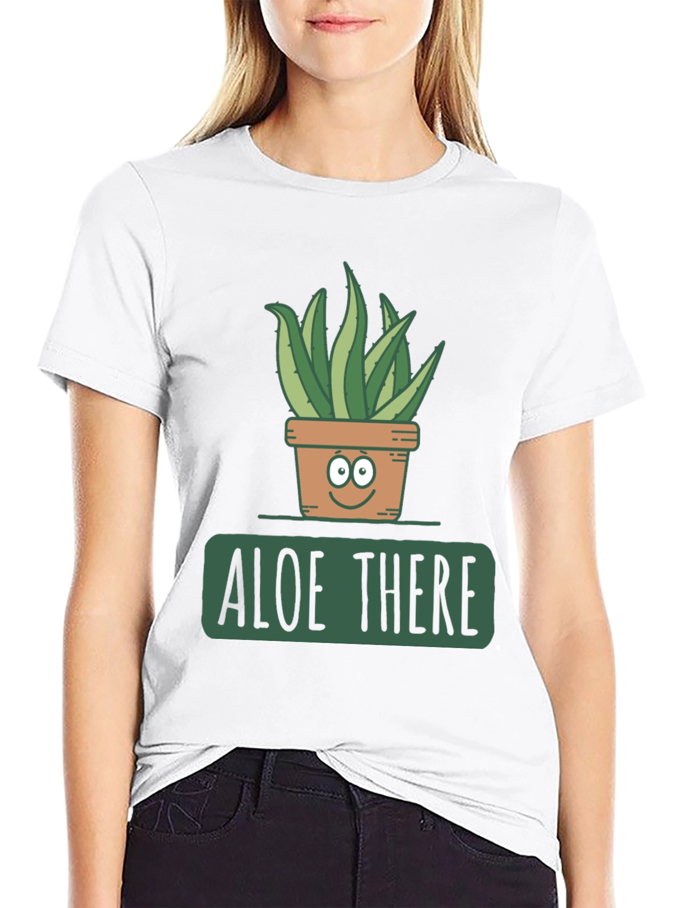 Aloe There T-Shirt: Funny Plant Lover Tee