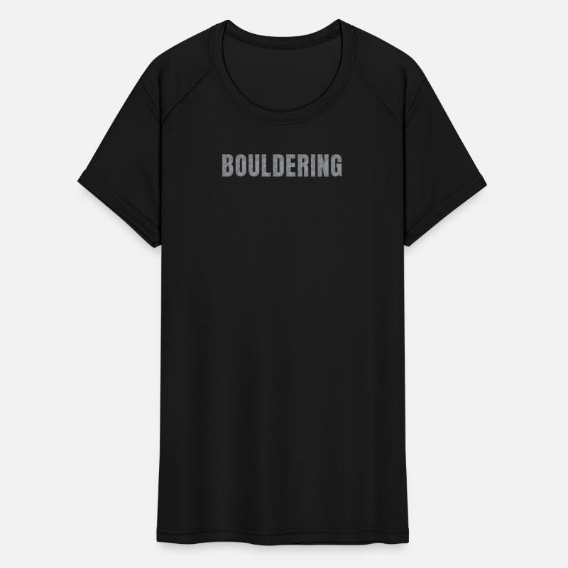 Bouldering lettering climbing bouldering grey rock