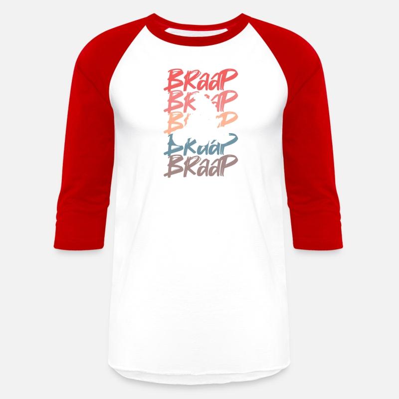 Braap ATV Four Wheeler Quad Biker Retro