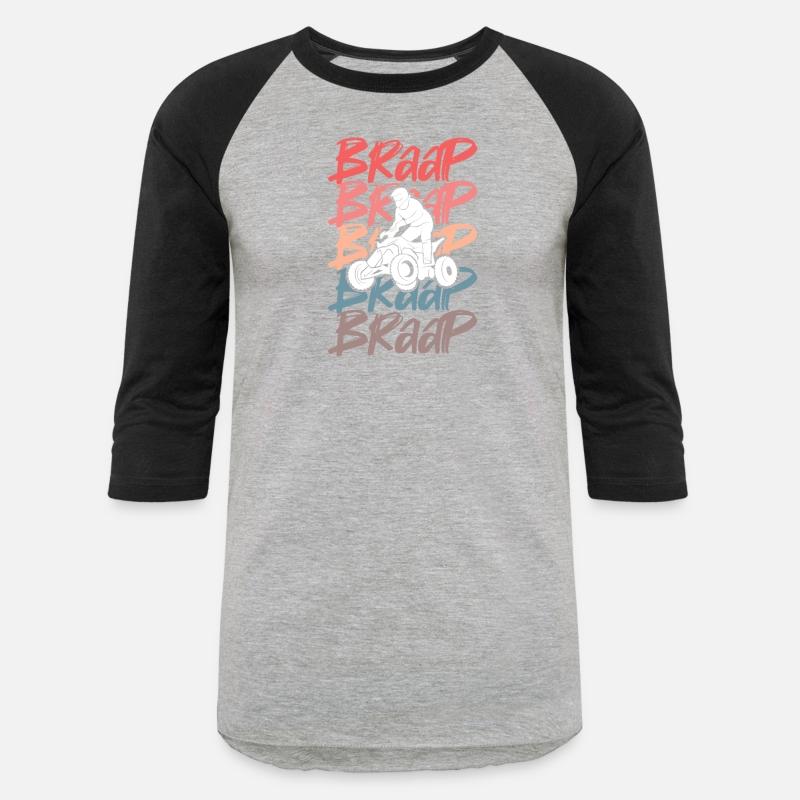 Braap ATV Four Wheeler Quad Biker Retro