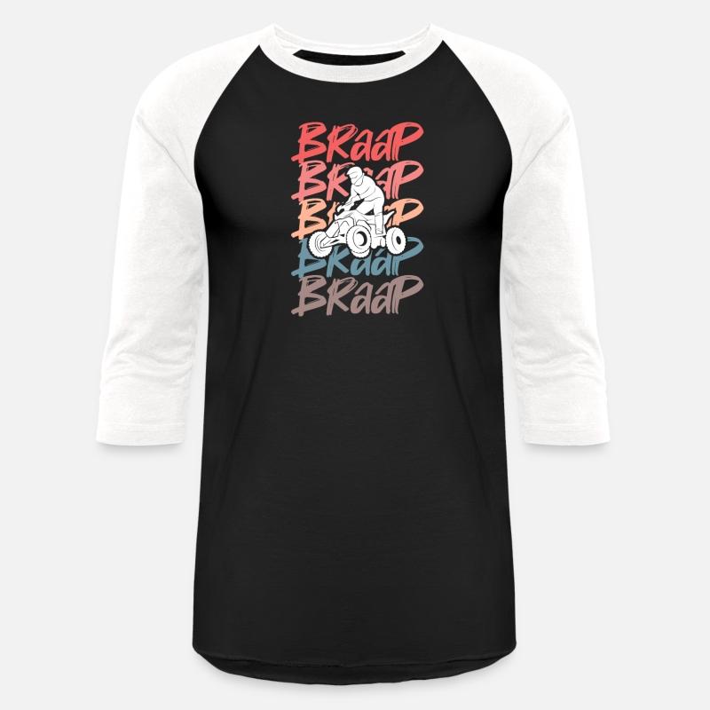 Braap ATV Four Wheeler Quad Biker Retro