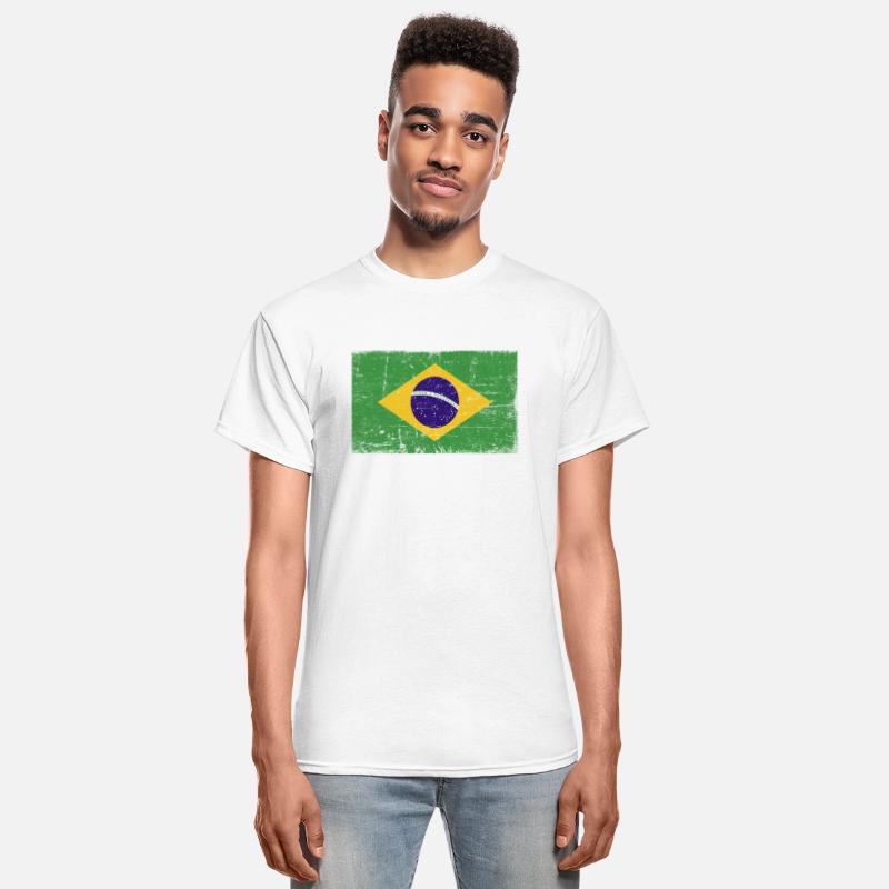 Brazil Flag Grunge Country Flag Brazil