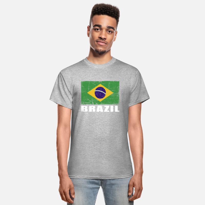 Brazil Flag Grunge Country Flag Brazil