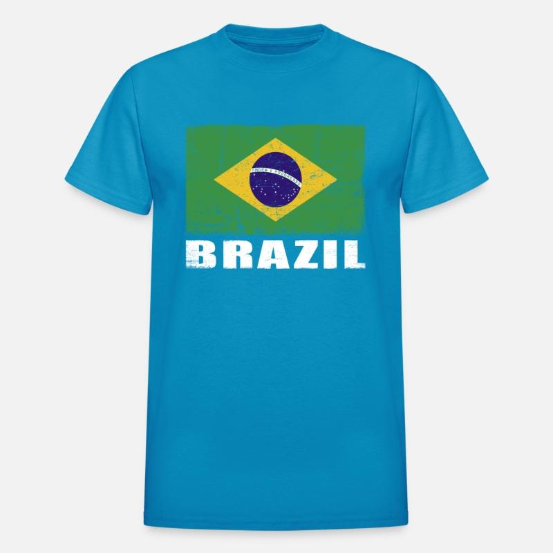 Brazil Flag Grunge Country Flag Brazil