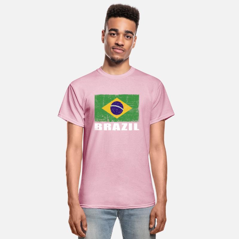 Brazil Flag Grunge Country Flag Brazil