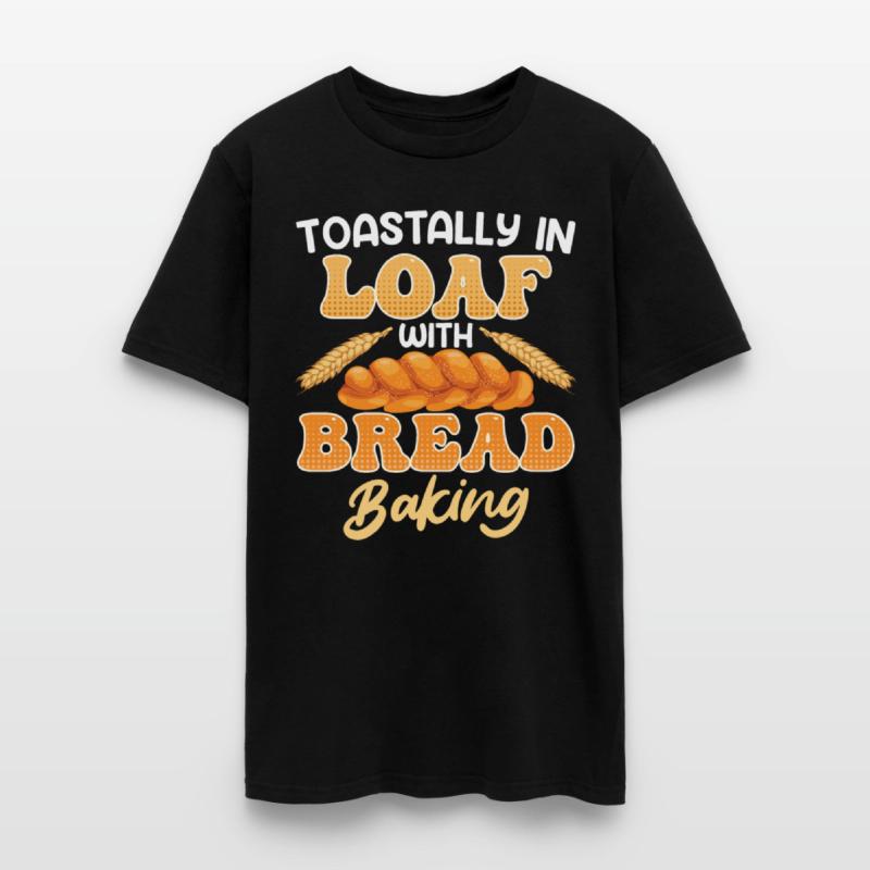 Bread Baking Toastally in Loaf with Bread Baking