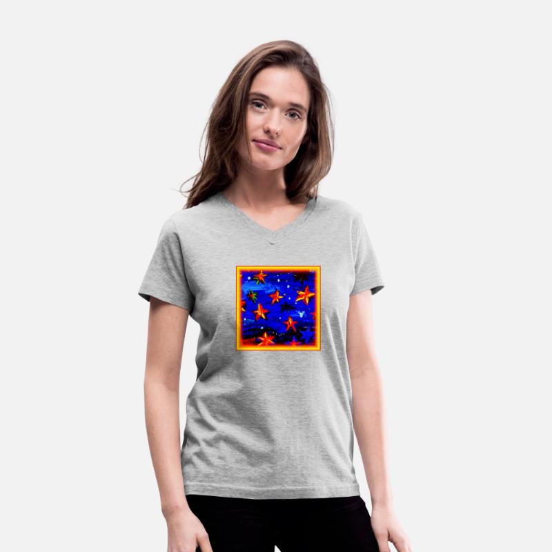 Bright Colored Orange Stars. Buy Now