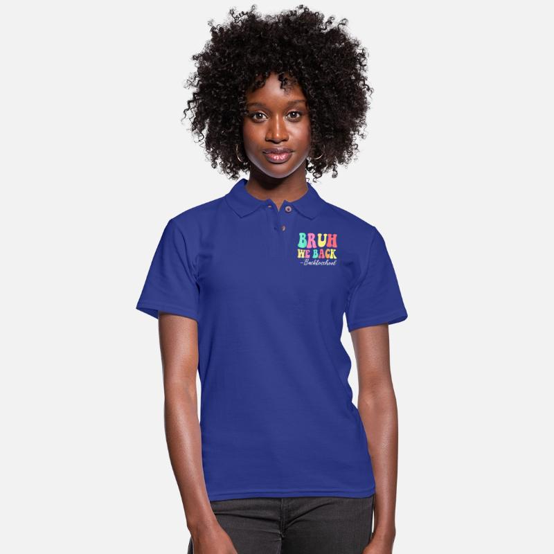 Bruh We Back Back To School Groovy Back To School