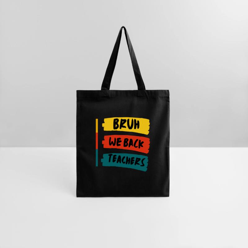 Bruh We Back Teachers Retro Back To School Boys