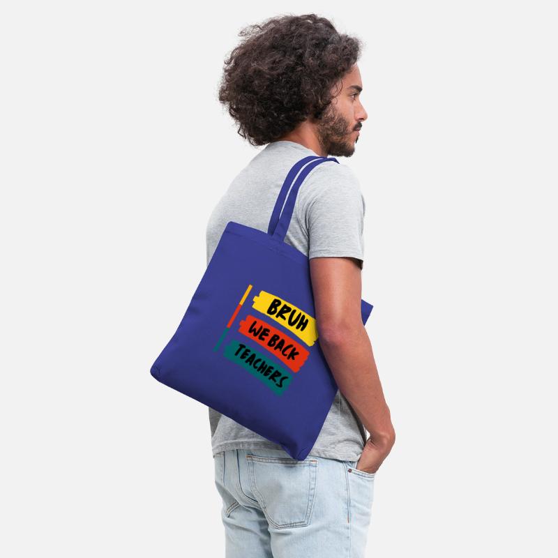 Bruh We Back Teachers Retro Back To School Boys