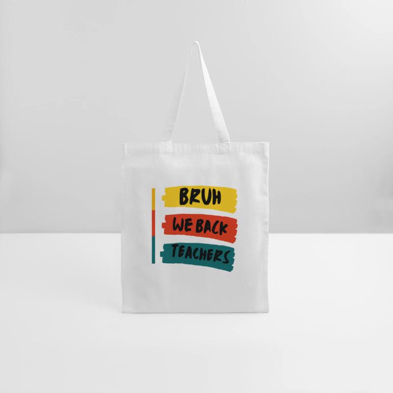 Bruh We Back Teachers Retro Back To School Boys