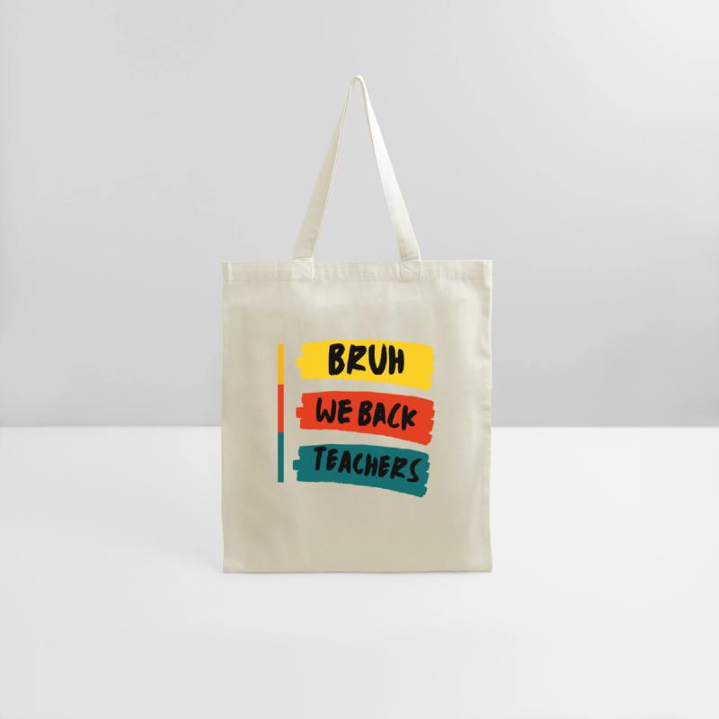 Bruh We Back Teachers Retro Back To School Boys