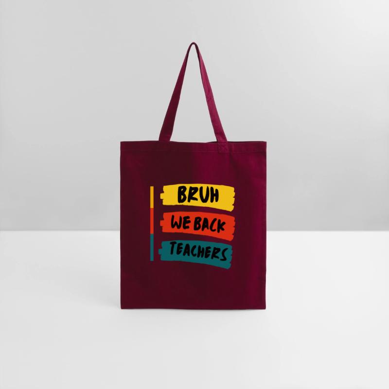 Bruh We Back Teachers Retro Back To School Boys