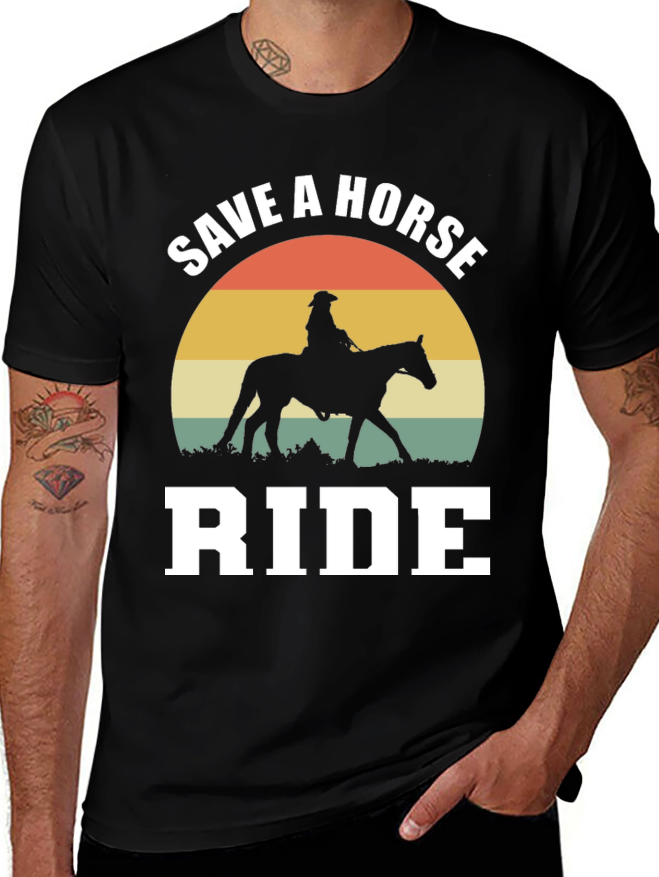 Save a Horse Ride a Cowboy T-Shirt