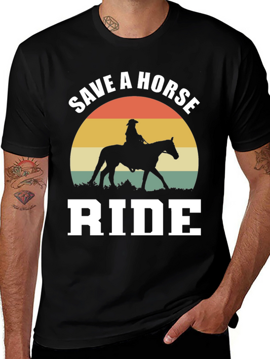 Save a Horse Ride a Cowboy T-Shirt
