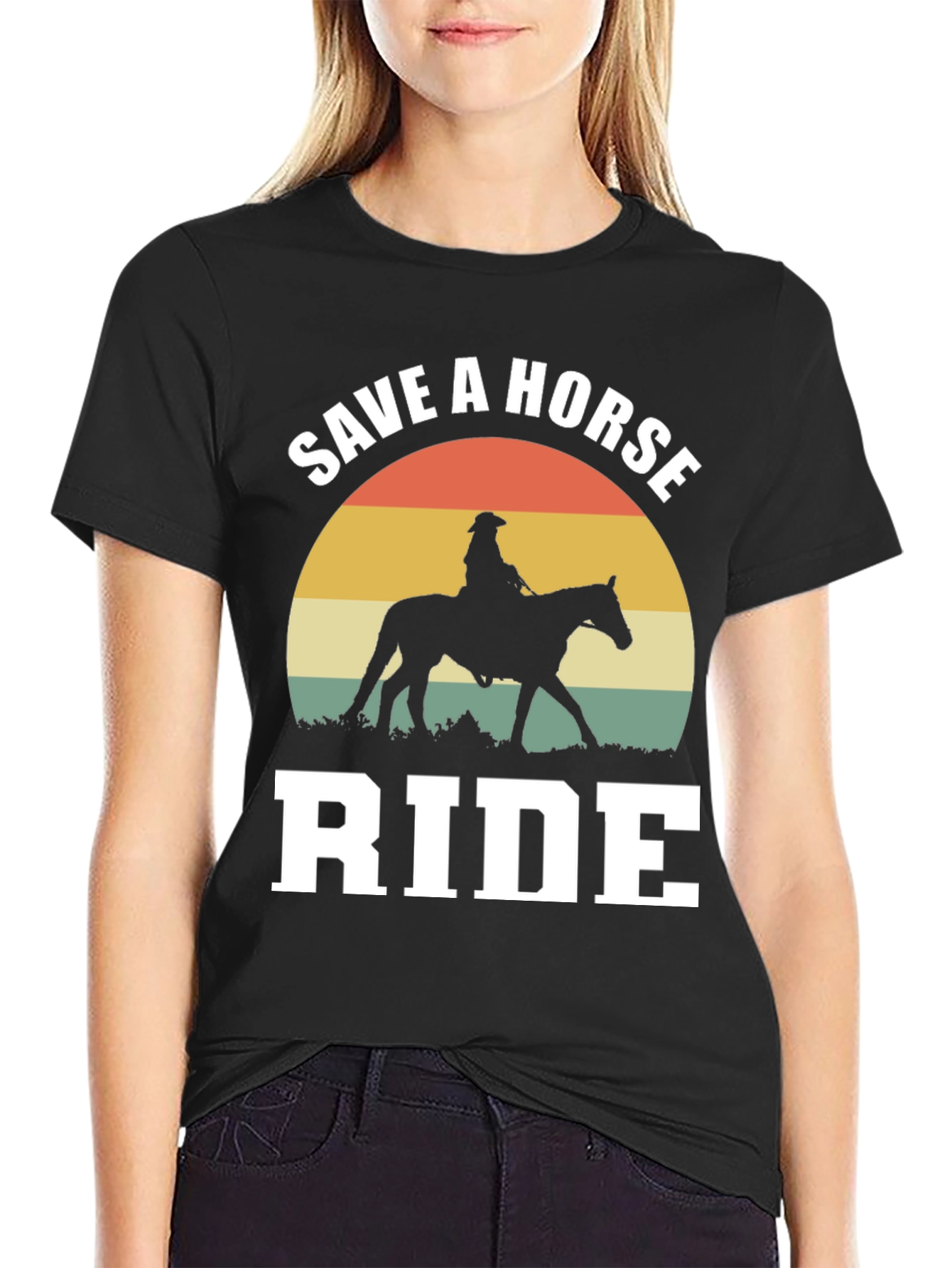 Save a Horse Ride a Cowboy T-Shirt