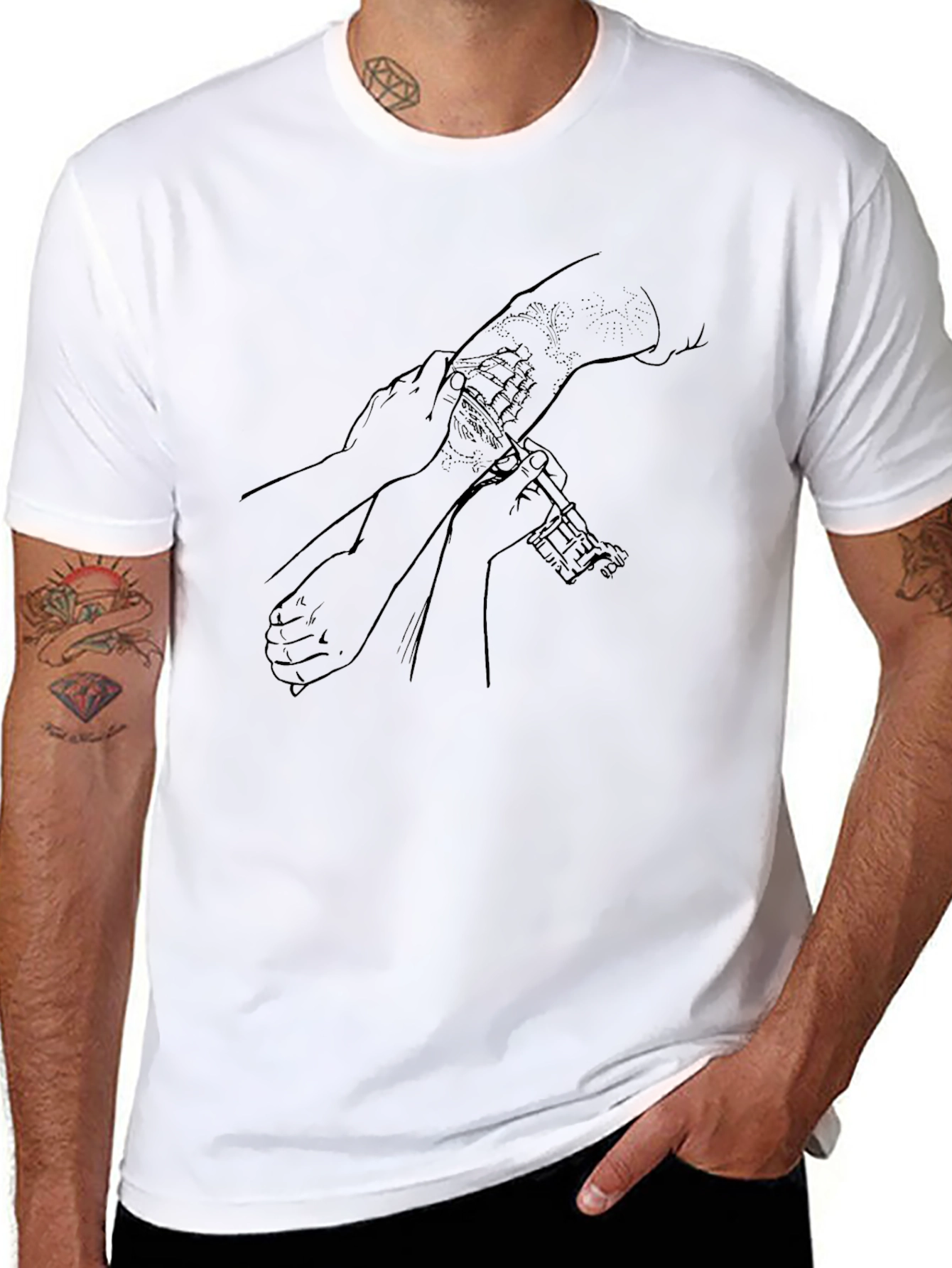 Tattoo Art T-Shirt - Unisex Graphic Tee