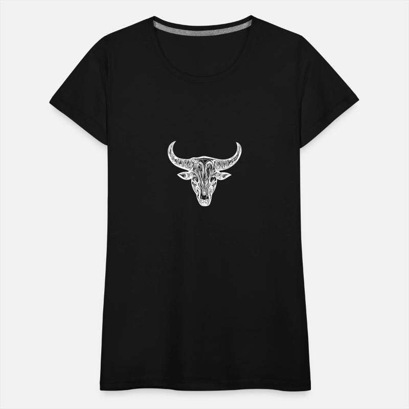 Bull Grill Logo Cattle Mythology Style