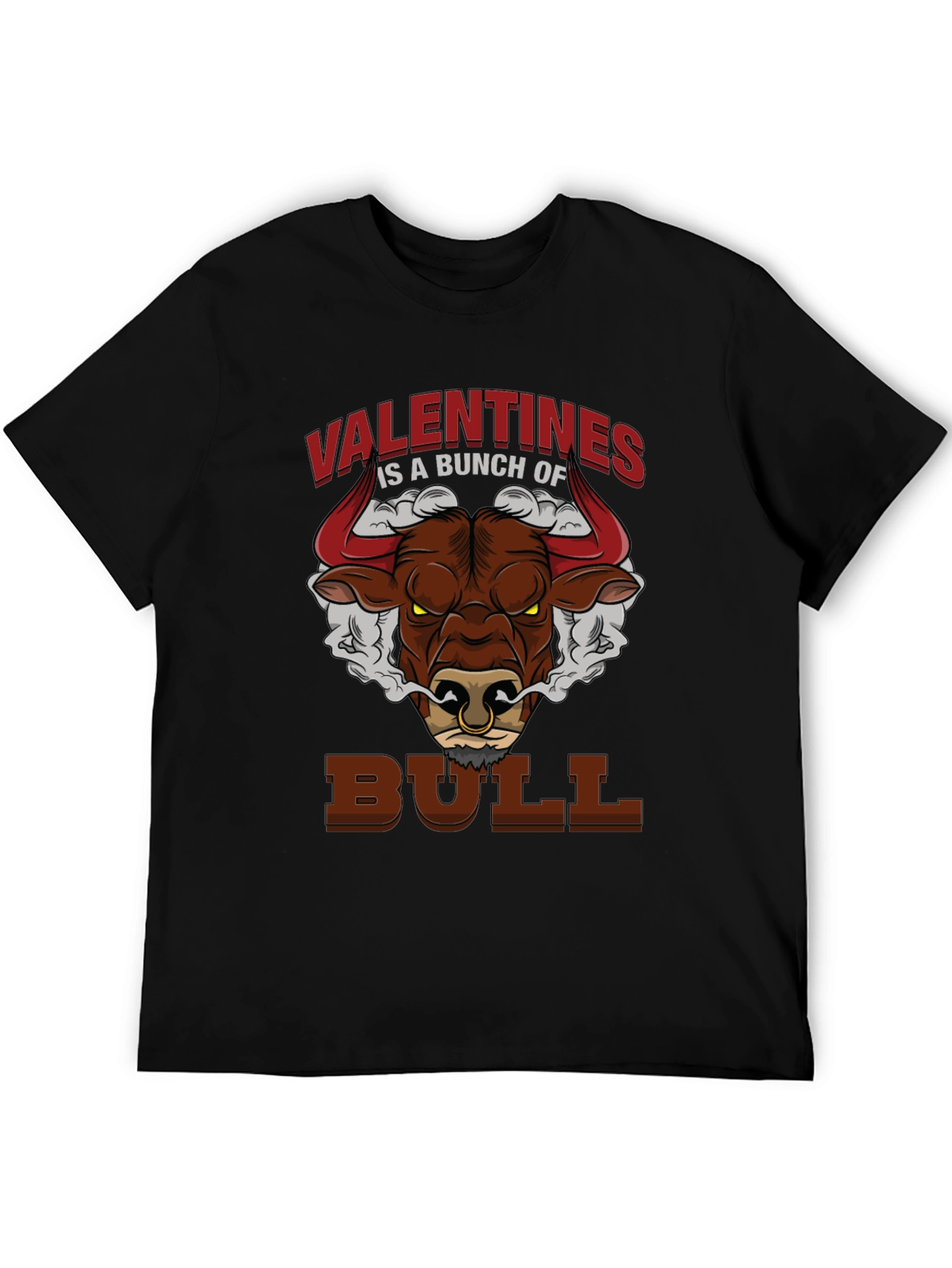 Valentines is a Bunch of Bull Graphic Tee