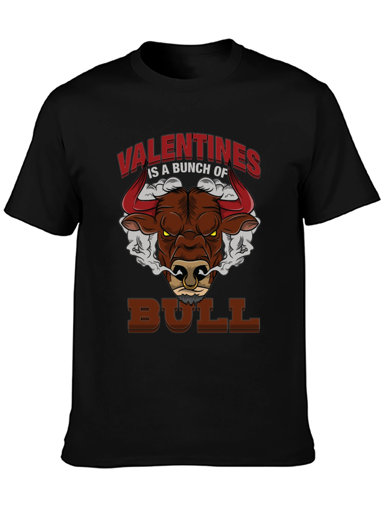 Valentines is a Bunch of Bull Graphic Tee