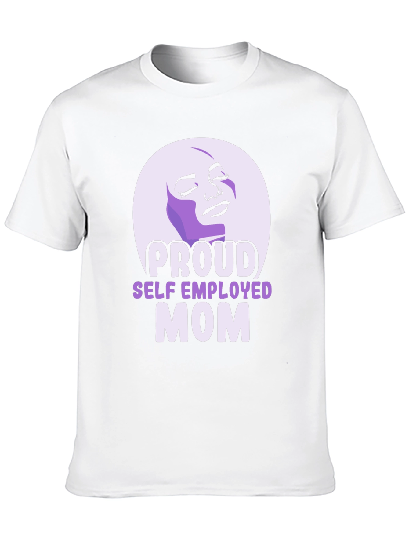 Proud Self-Employed Mom Graphic T-Shirt