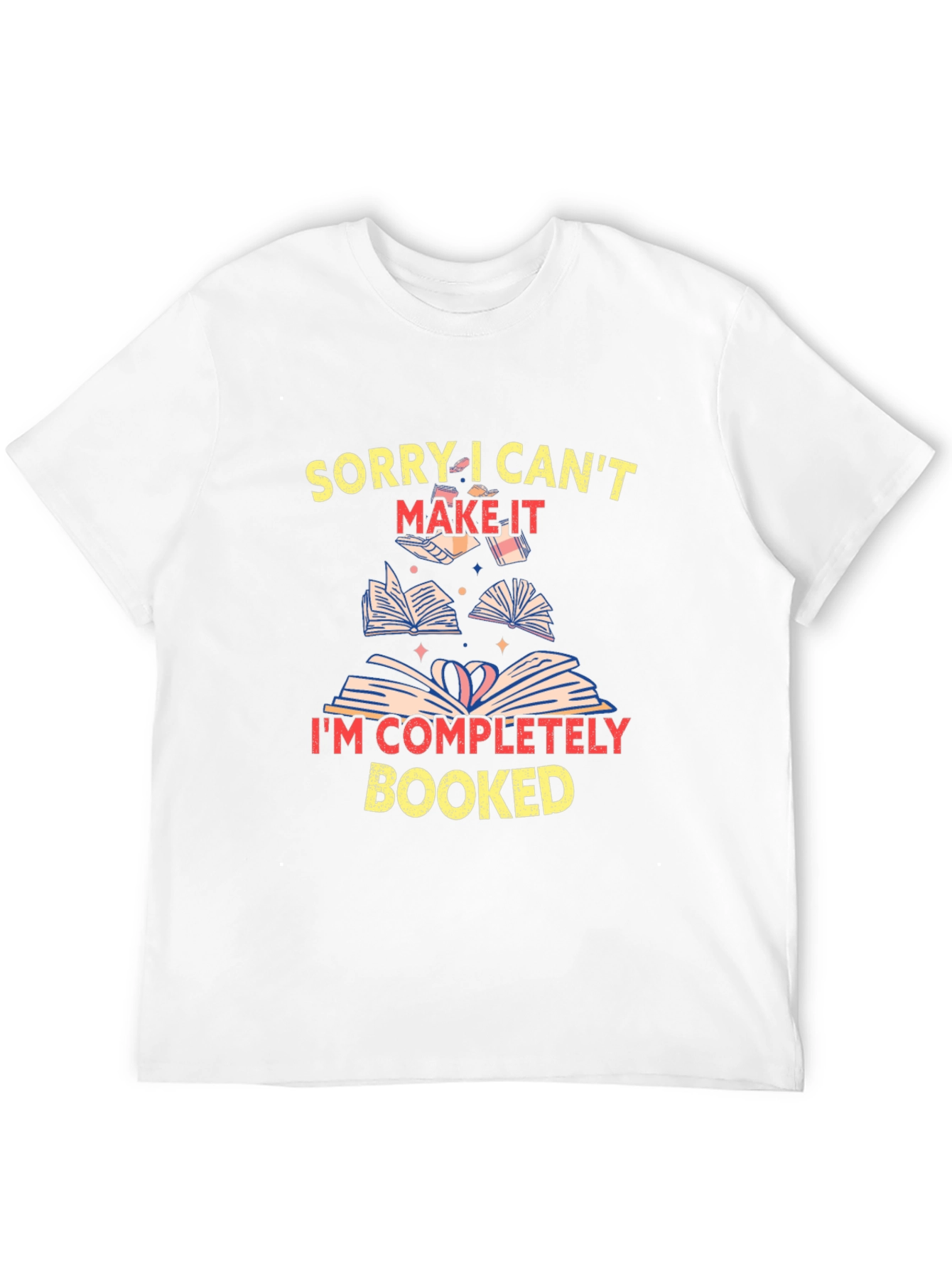 Booked Solid T-Shirt for Book Lovers