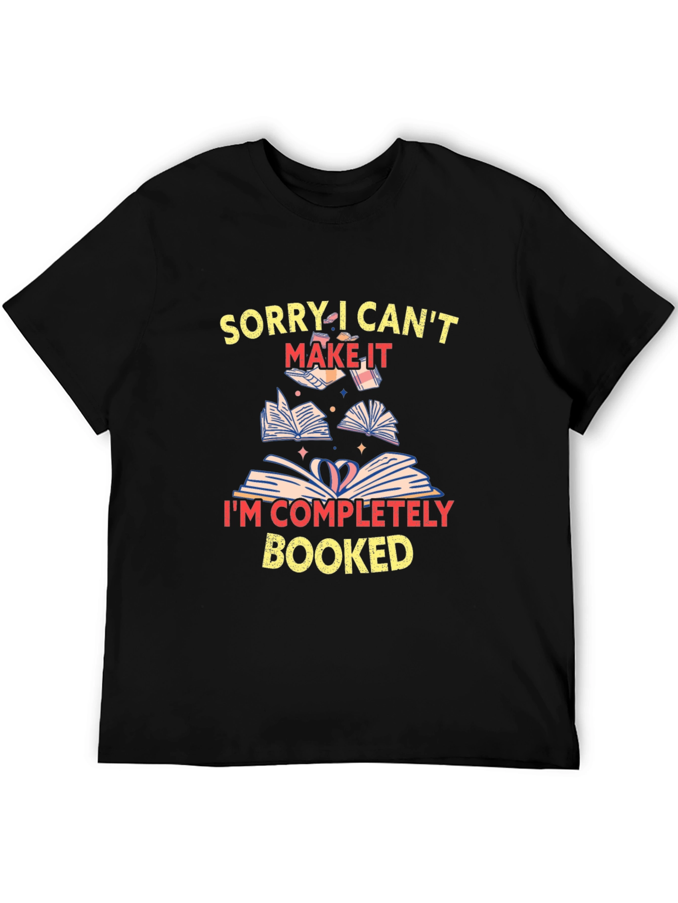 Booked Solid T-Shirt for Book Lovers