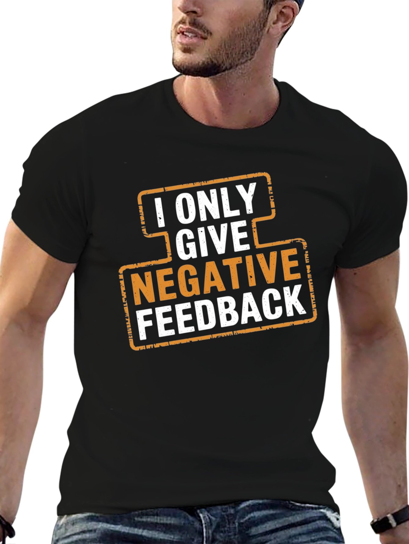 Negative Feedback T-Shirt Funny Sarcastic Humor Tee