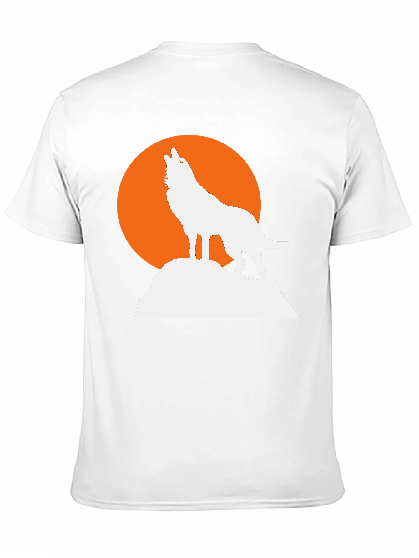 Wolf Moon Graphic Tee - Mens Black T-Shirt