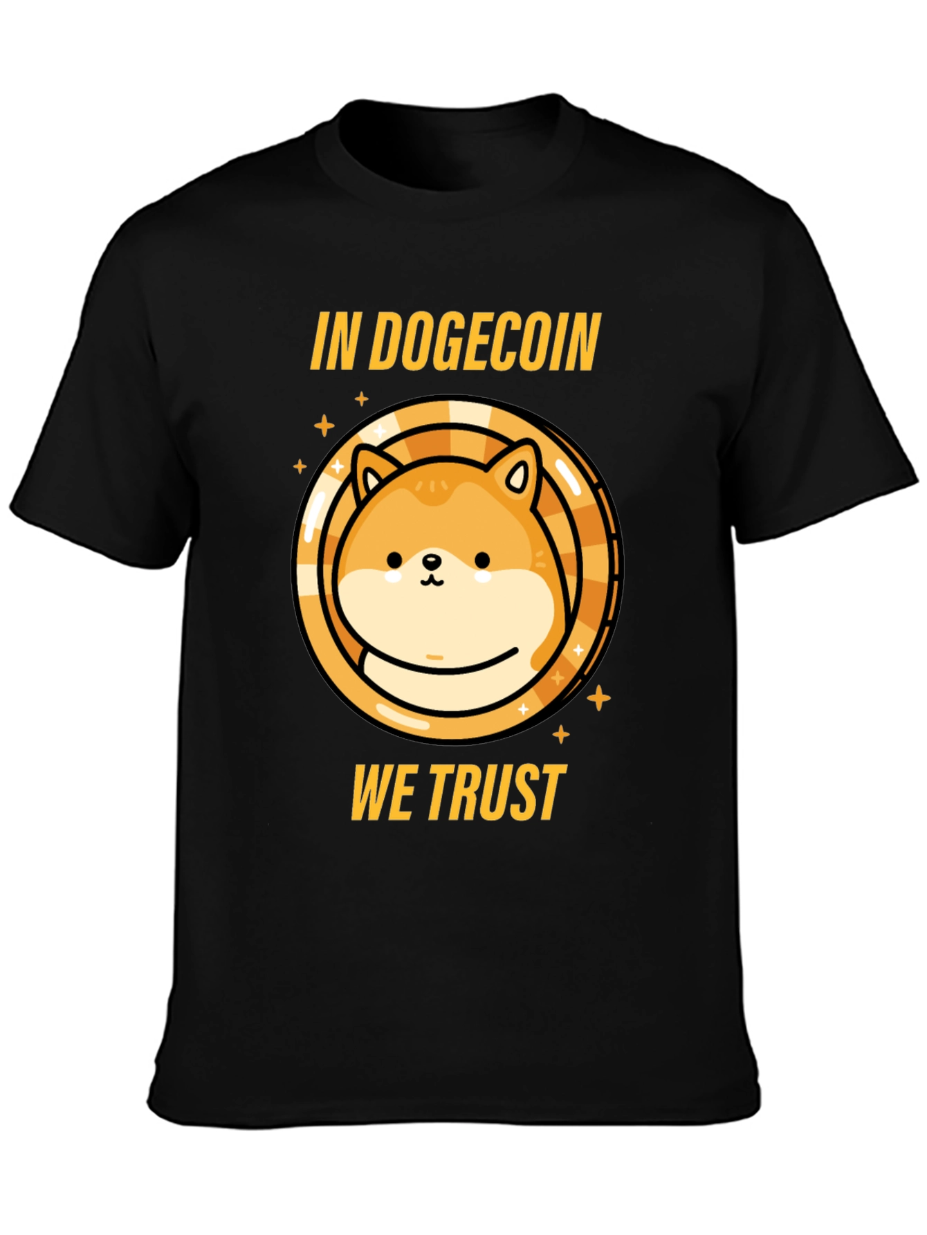 Dogecoin Crypto T-Shirt - In Dogecoin We Trust