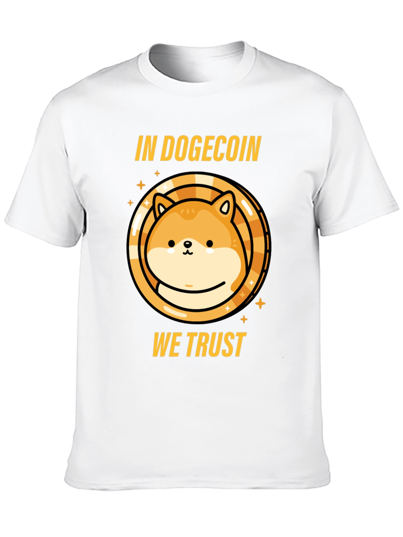 Dogecoin Crypto T-Shirt - In Dogecoin We Trust