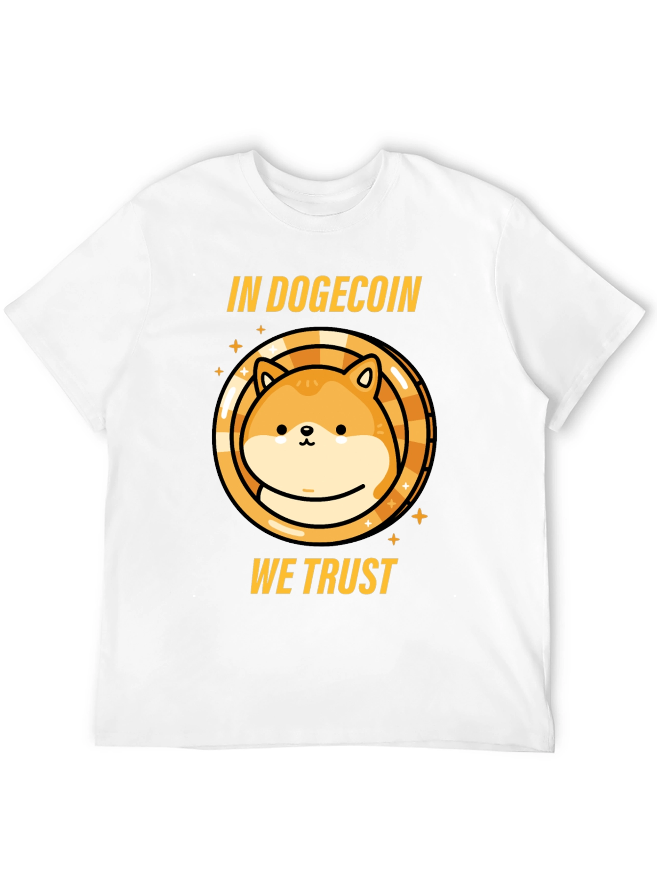 Dogecoin Crypto T-Shirt - In Dogecoin We Trust