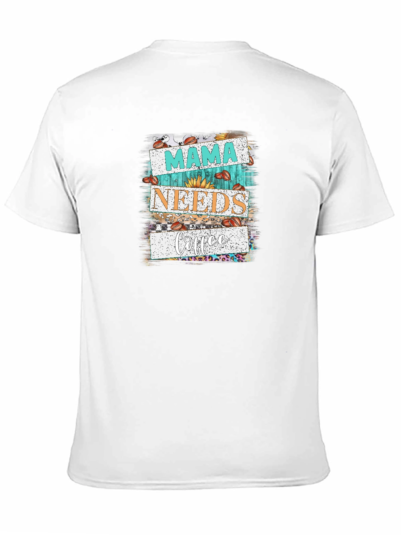 Mama Needs Coffee Graphic Tee - Trendy Black Shirt