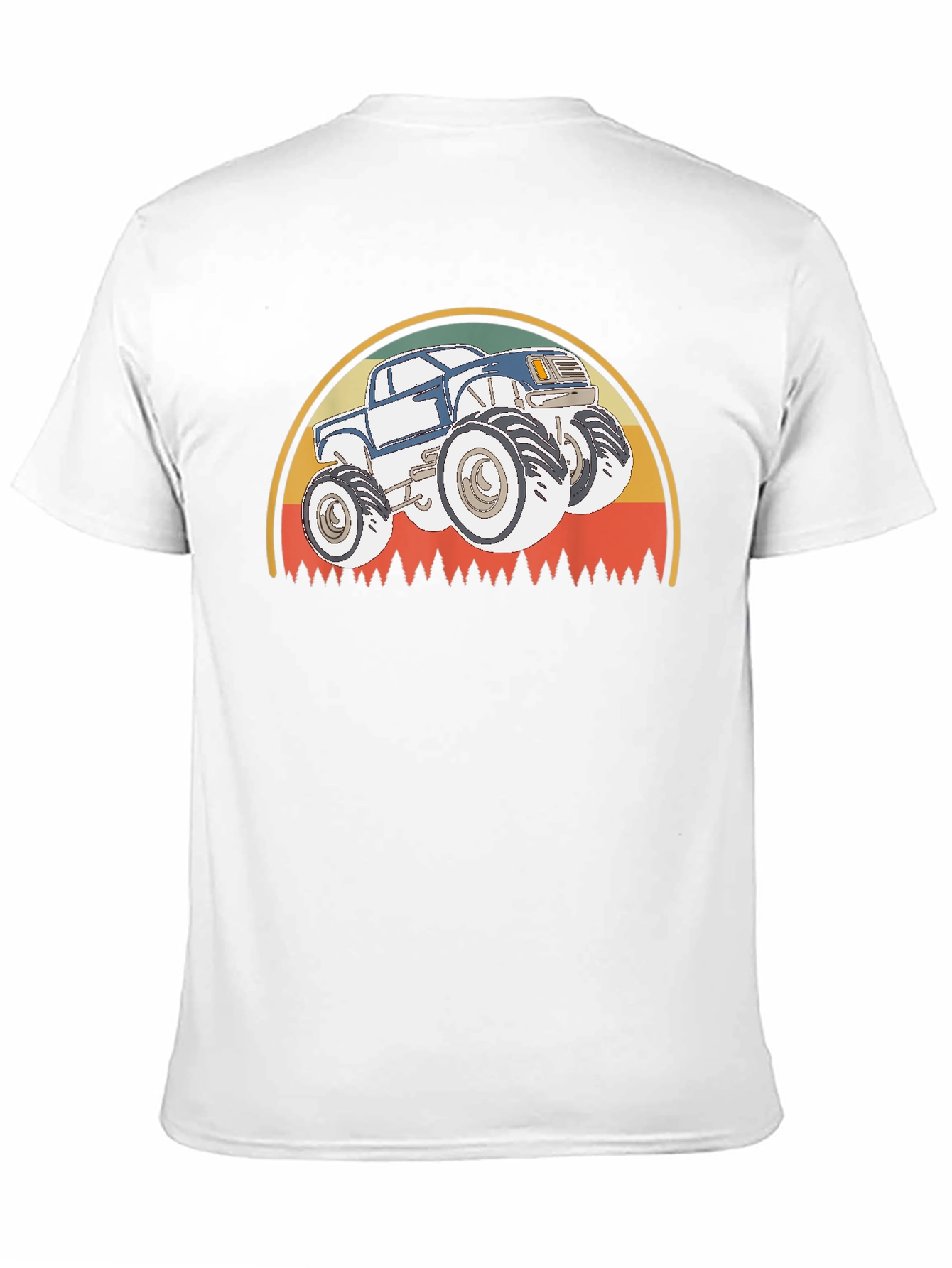 Monster Truck T-Shirt - Retro Style Design