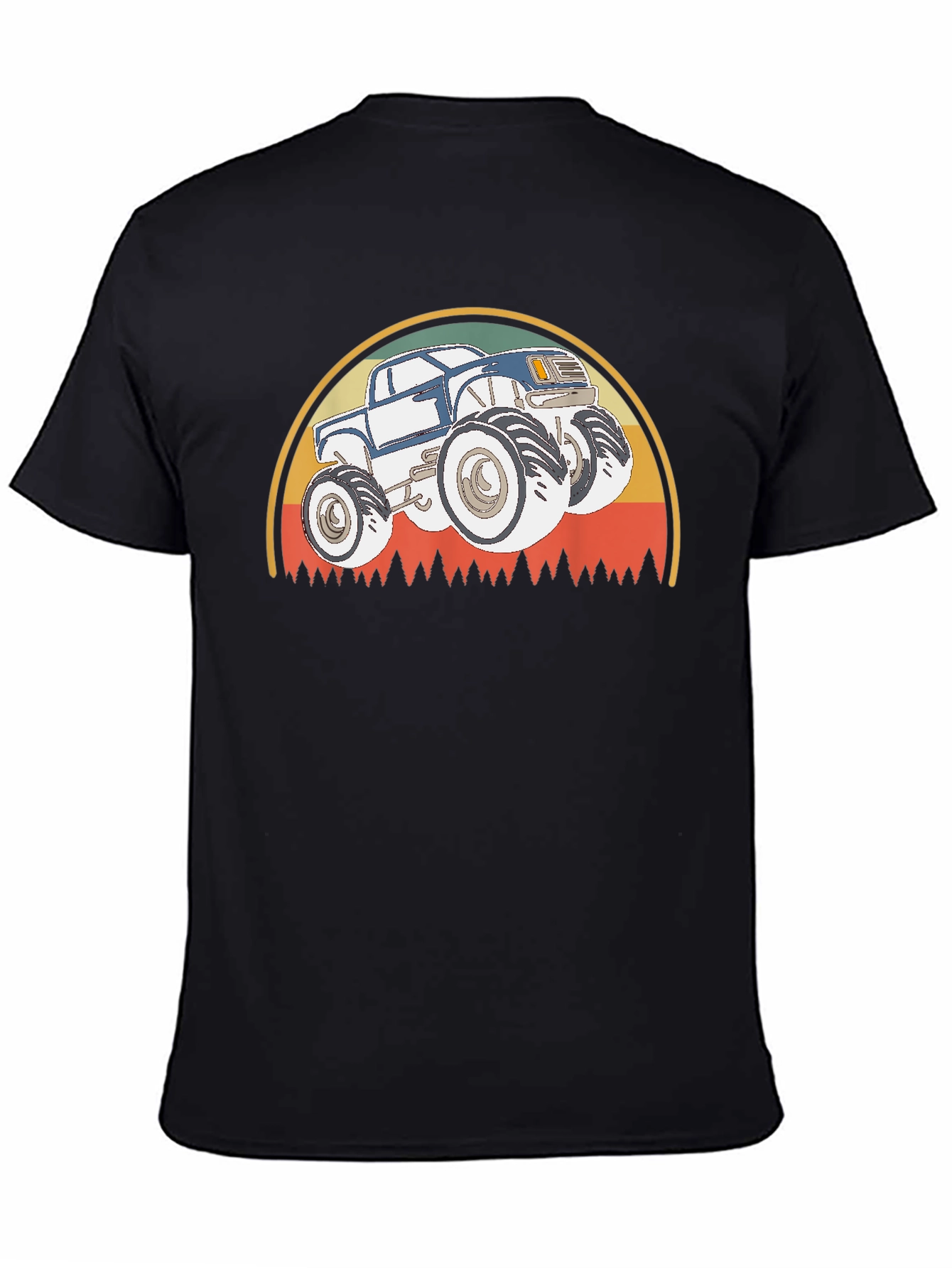 Monster Truck T-Shirt - Retro Style Design