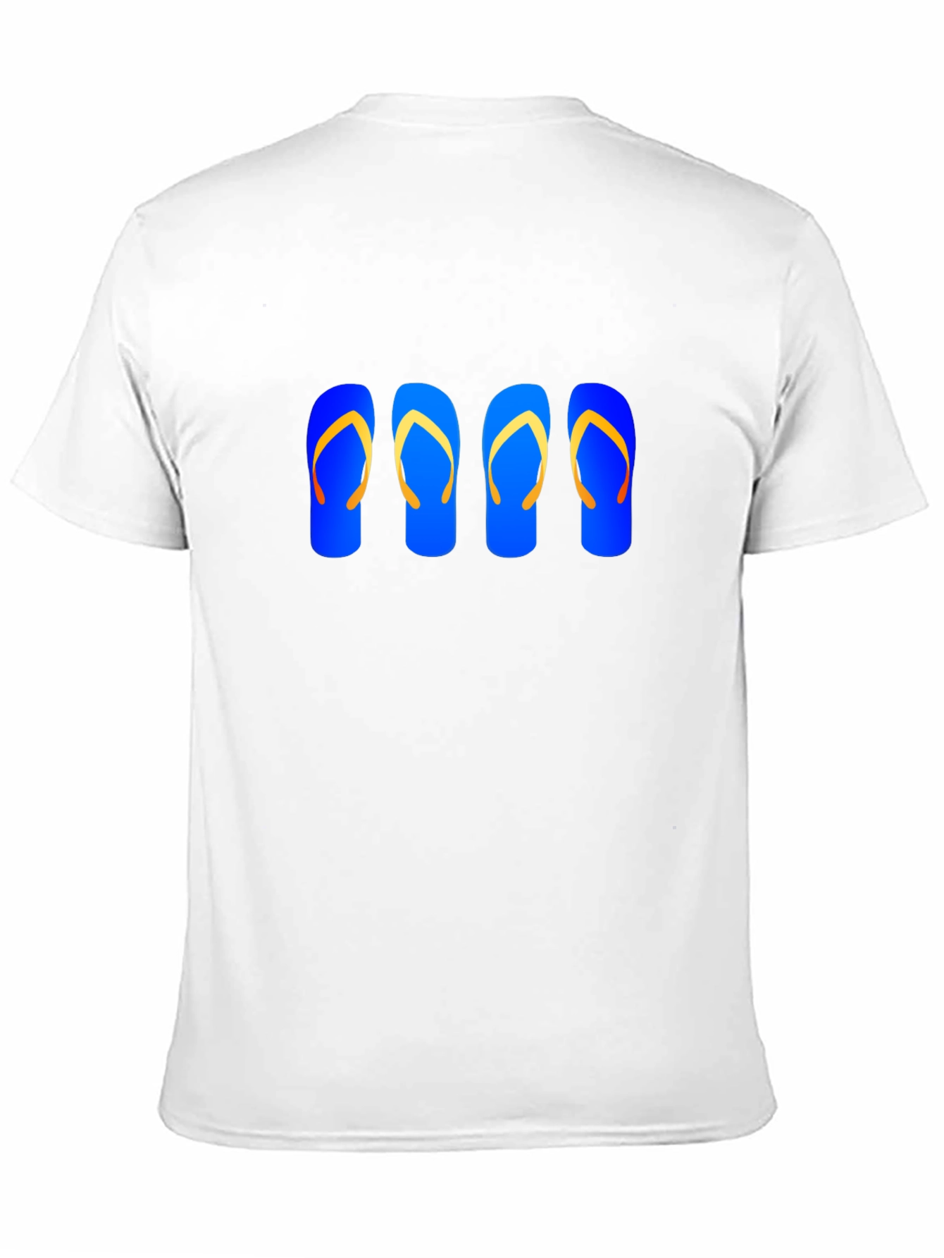 Flip Flop Graphic Tee - Casual Black T-Shirt