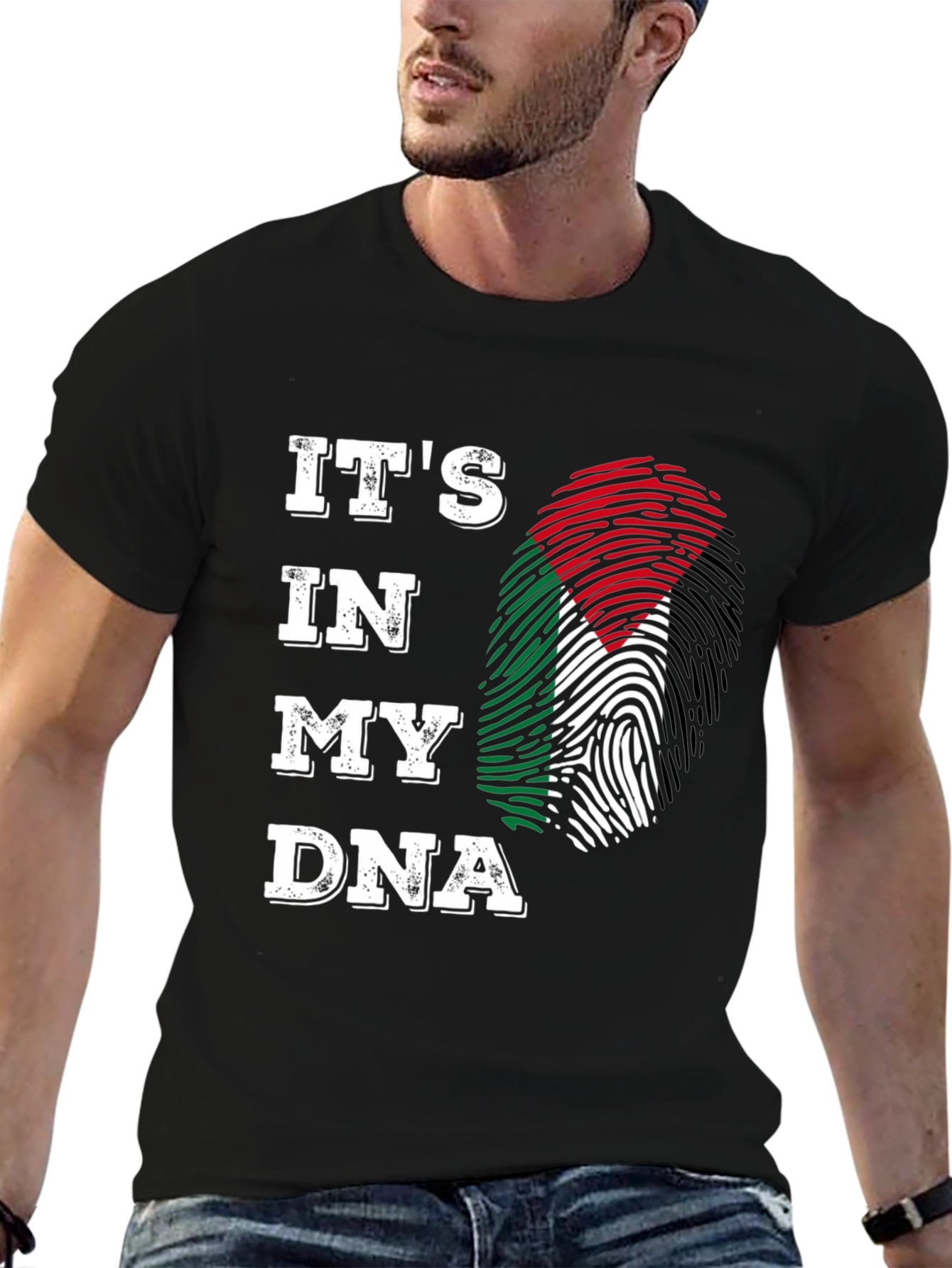 Its in My DNA Palestine Flag T-Shirt