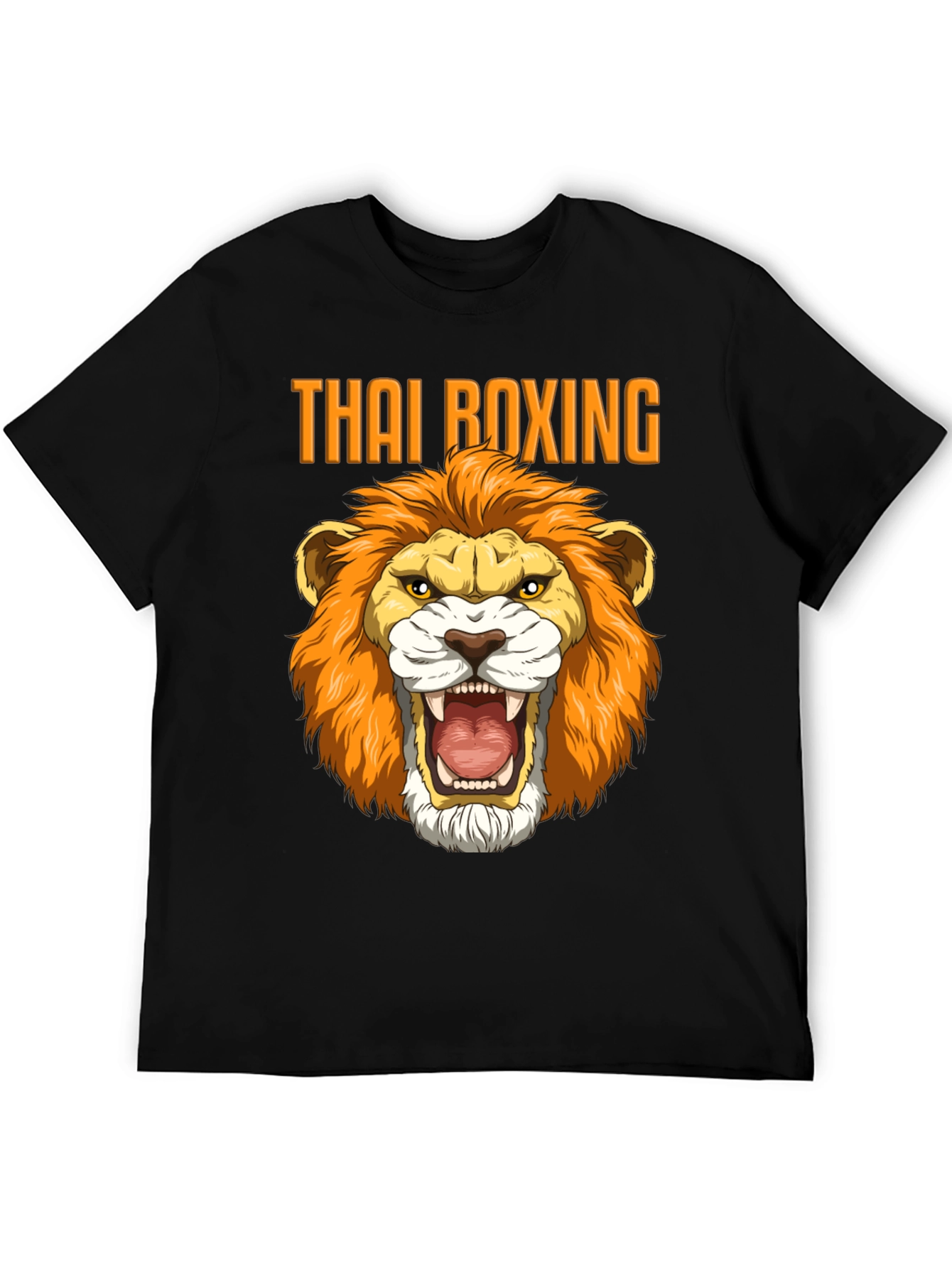 Thai Boxing Lion T-Shirt - Fierce Muay Thai Design