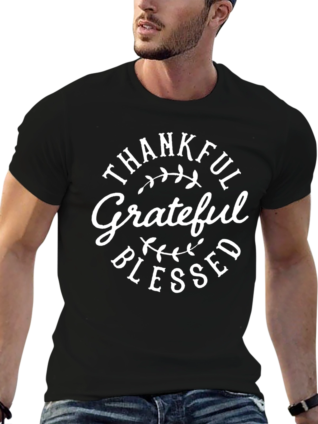 Thankful Grateful Blessed T-Shirt