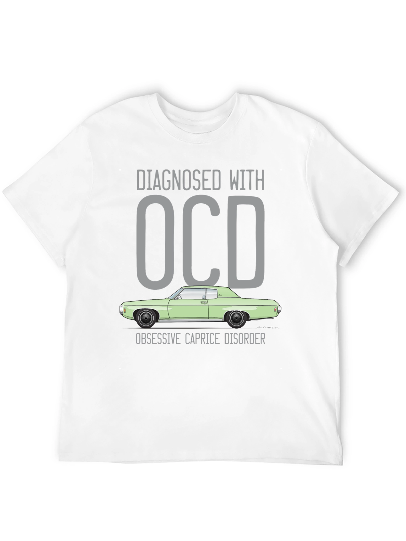 OCD Obsessive Caprice Disorder Graphic T-Shirt