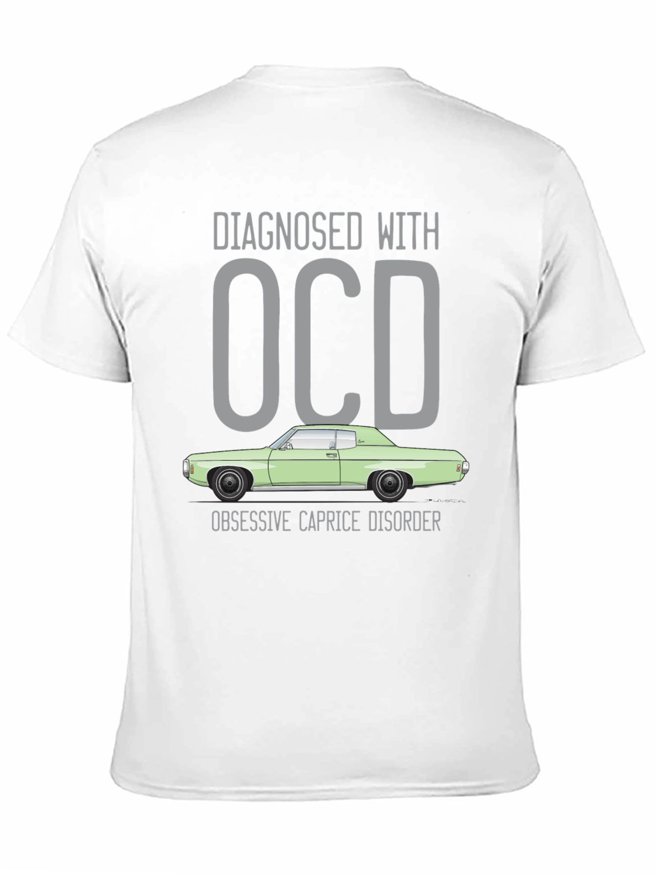 OCD Obsessive Caprice Disorder Graphic T-Shirt